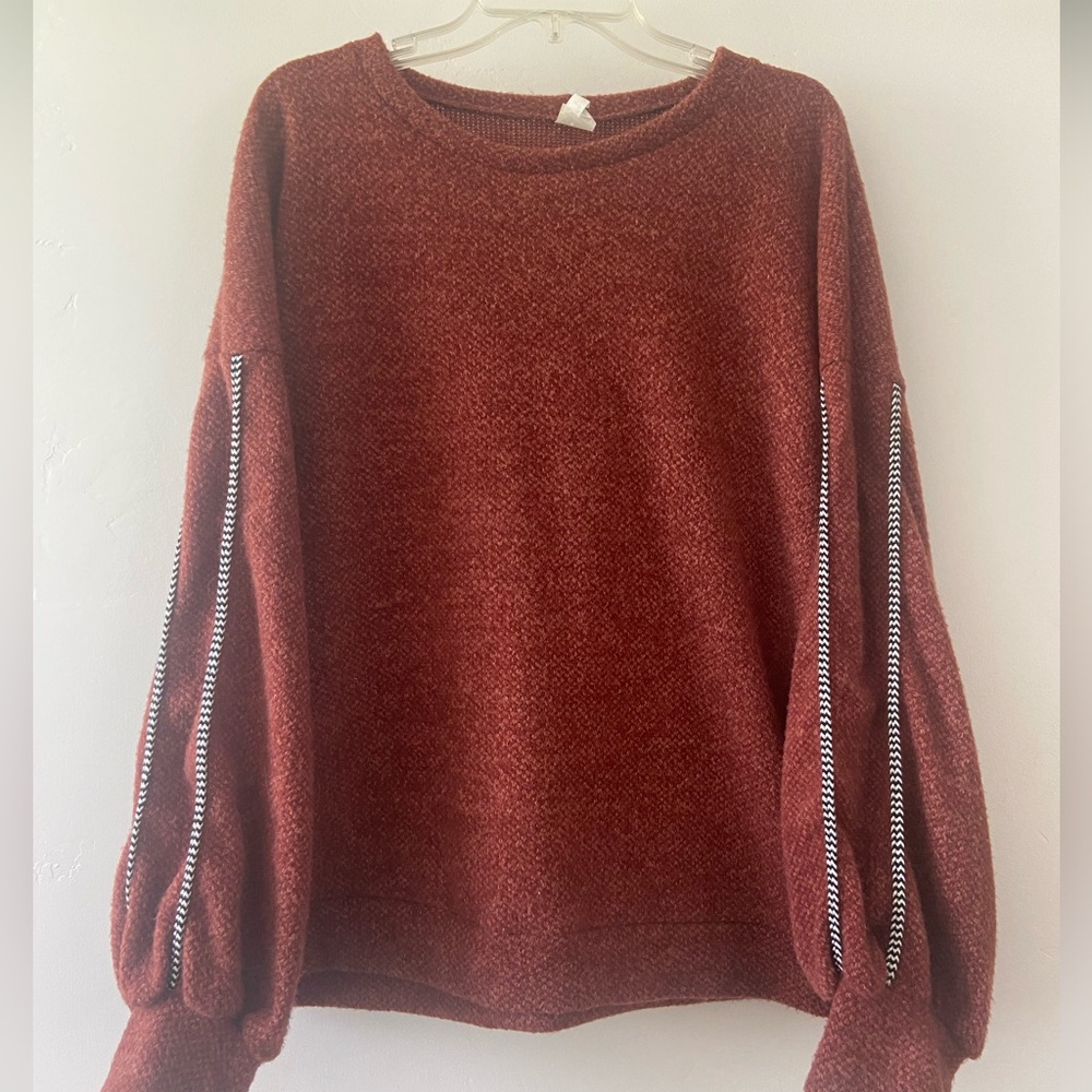Cute burnt orange sweater